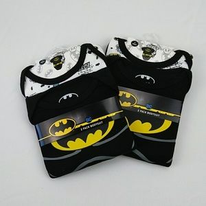 Batman bodysuits 3-6 month and 6-9 month new